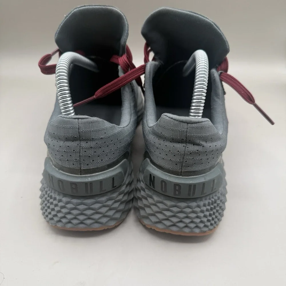 NoBull Allday Ripstop Runners Athletic Shoes Womens 8 Black Breathable Low Top - Picture 4 of 6